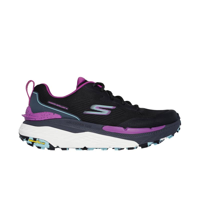 MAX CUSH ELITE TRAIL 2.0 Running Shoes - Black/Purple - Lightweight Cushioned Trail Runners for Men & Women - Perfect for Hiking, Trail Running & Outdoor Adventures