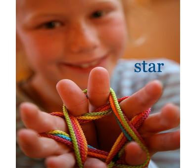 Colorful Rainbow String for Kids String Games - Perfect for Cat's Cradle, Jacob's Ladder & Fun Outdoor Activities