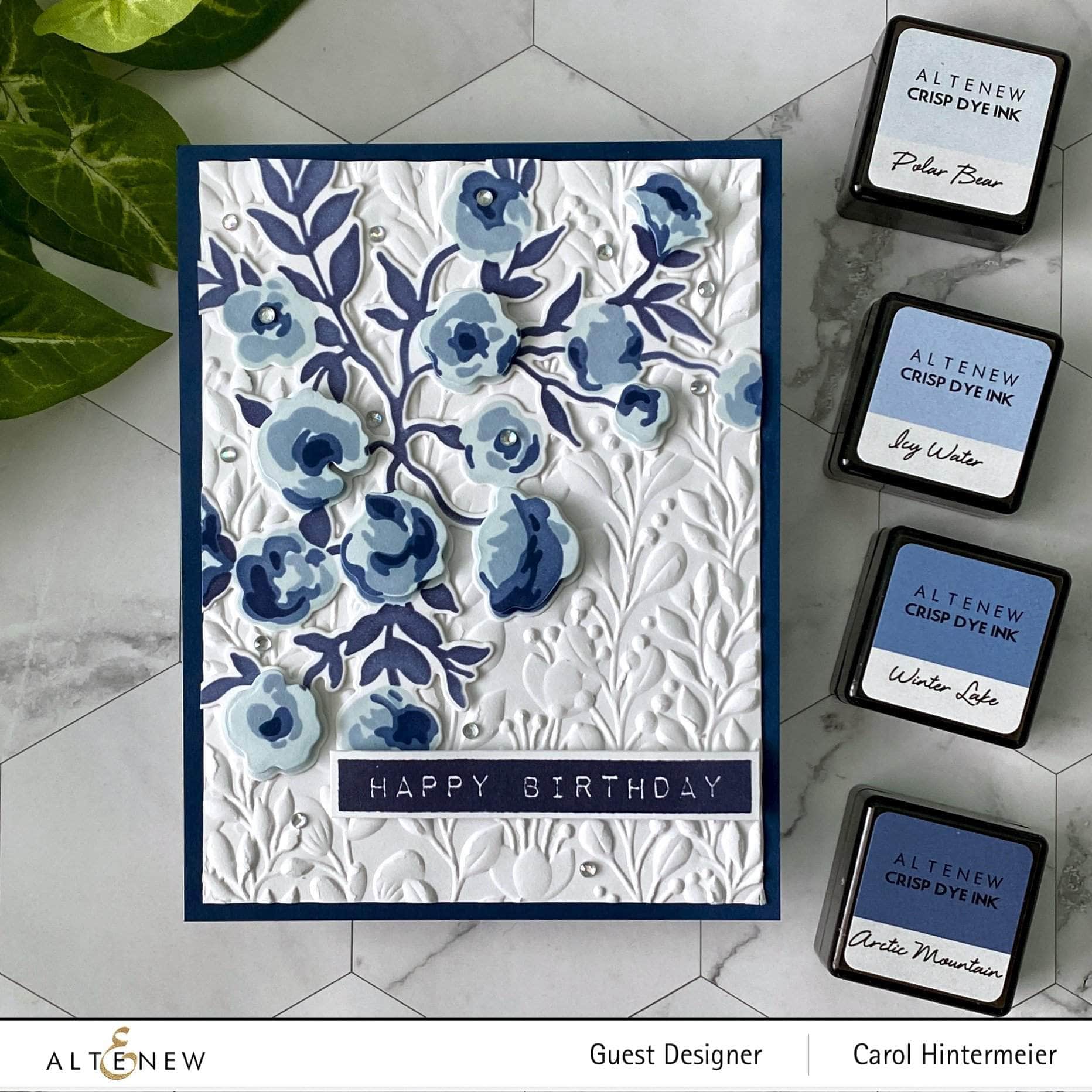 Meadow Bush Die Set - High-Quality Floral Die Cutting Set for Scrapbooking, Card Making & DIY Crafts | Perfect for Home Decor, Greeting Cards & Paper Projects