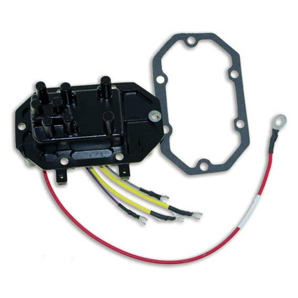 CDI Electronics 193-3689 Johnson Evinrude Outboard Motor Voltage Regulator - 6/8 Cylinder 35 Amp Replacement Part for 1985-1992 Models | Perfect for Marine Engine Repair & Boat Maintenance
