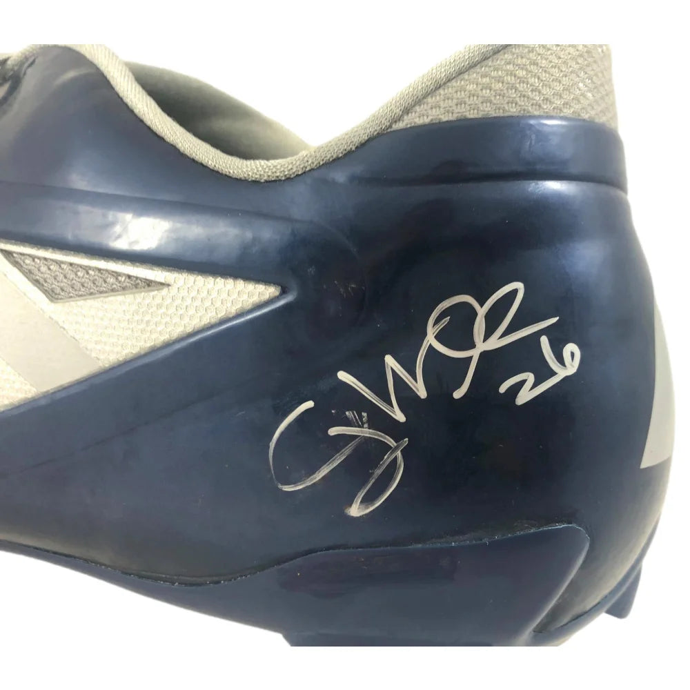 Carey Williams Autographed Football Cleats - Baltimore Ravens, Tennessee Titans, Philadelphia Eagles - JSA Certified - Perfect for Collectors, Fans & Sports Memorabilia Displays
