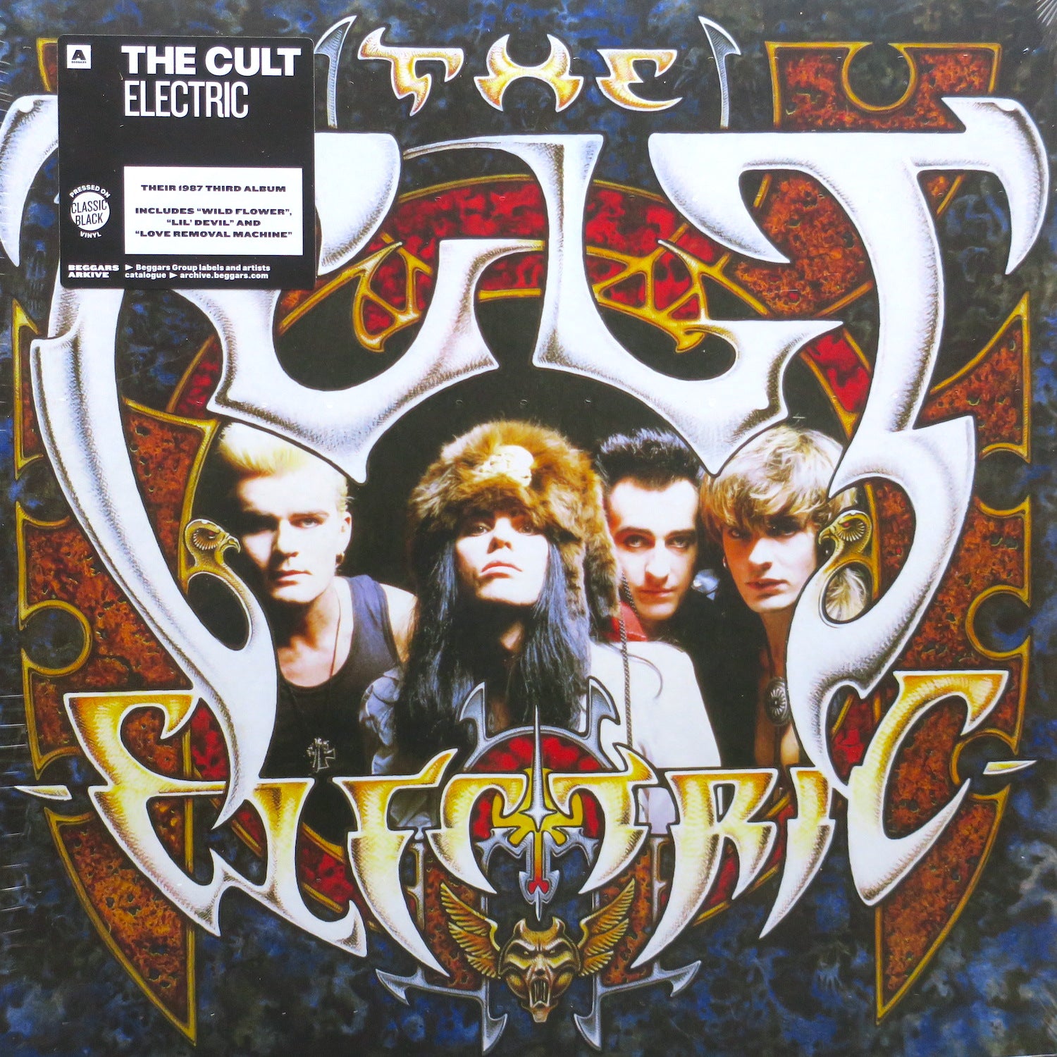 CULT 'Electric' BLACK Vinyl LP Record - Limited Edition Rock Music Album for Collectors & Audiophiles - Perfect for Home Listening, Gifts & Music Collections