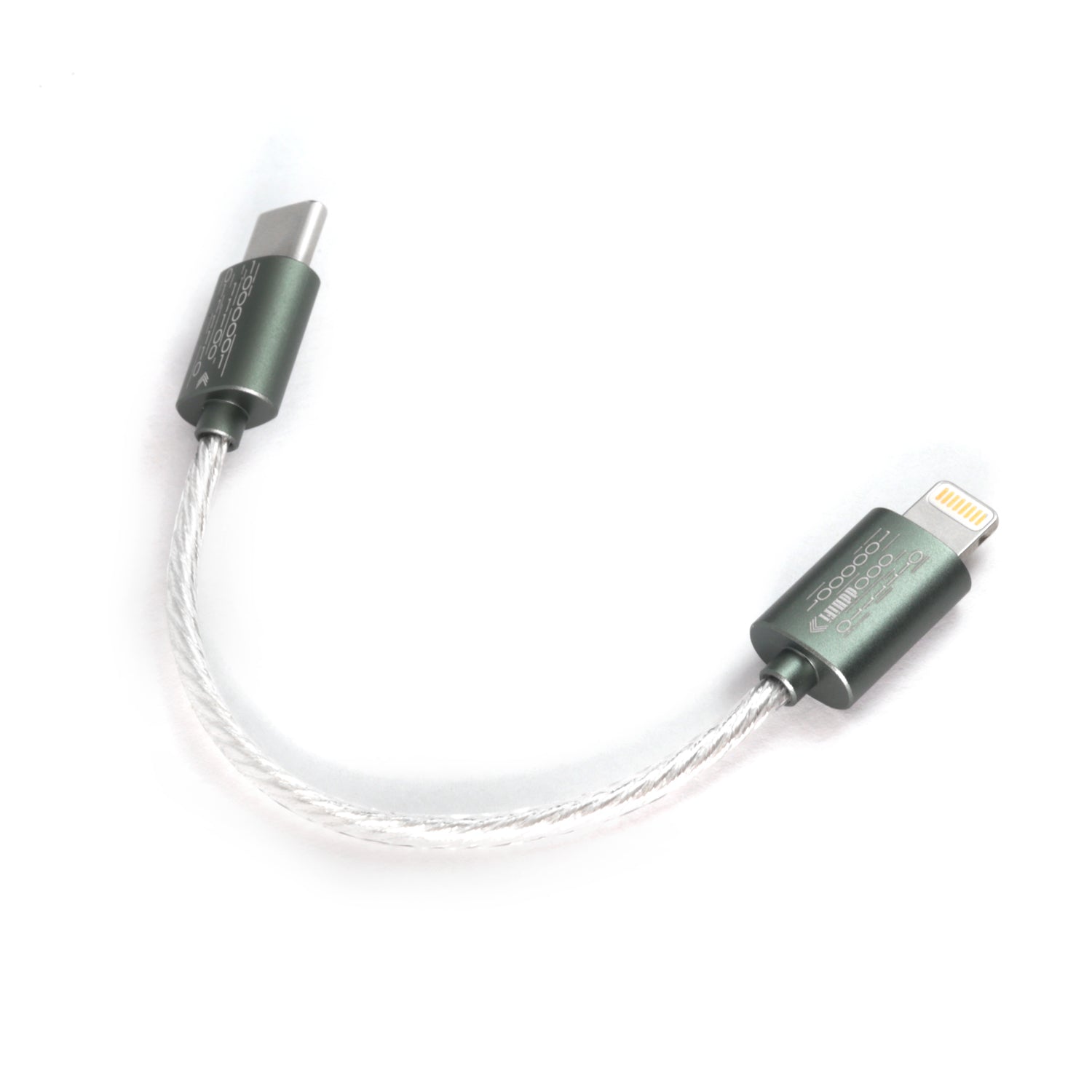 ddHiFi MFi06 Lightning to USB-C DAC Cable - High-Resolution Audio Adapter for iPhone to Digital Devices | Perfect for Music Production, Gaming & Hi-Fi Listening