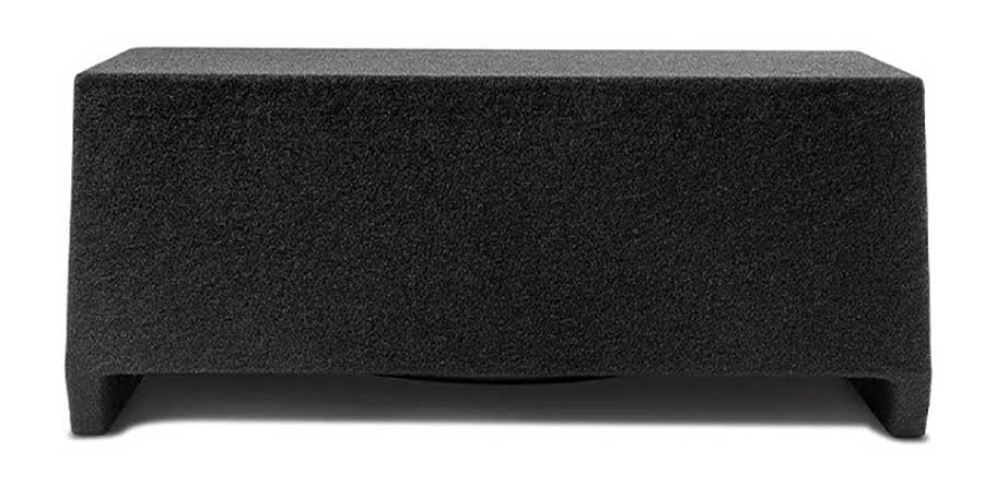 Kenwood Excelon P-XRW122DB 12-Inch 1200W Oversized Car Subwoofer with Sealed Down-Firing Enclosure - Premium Bass for Trucks, SUVs & Car Audio Systems