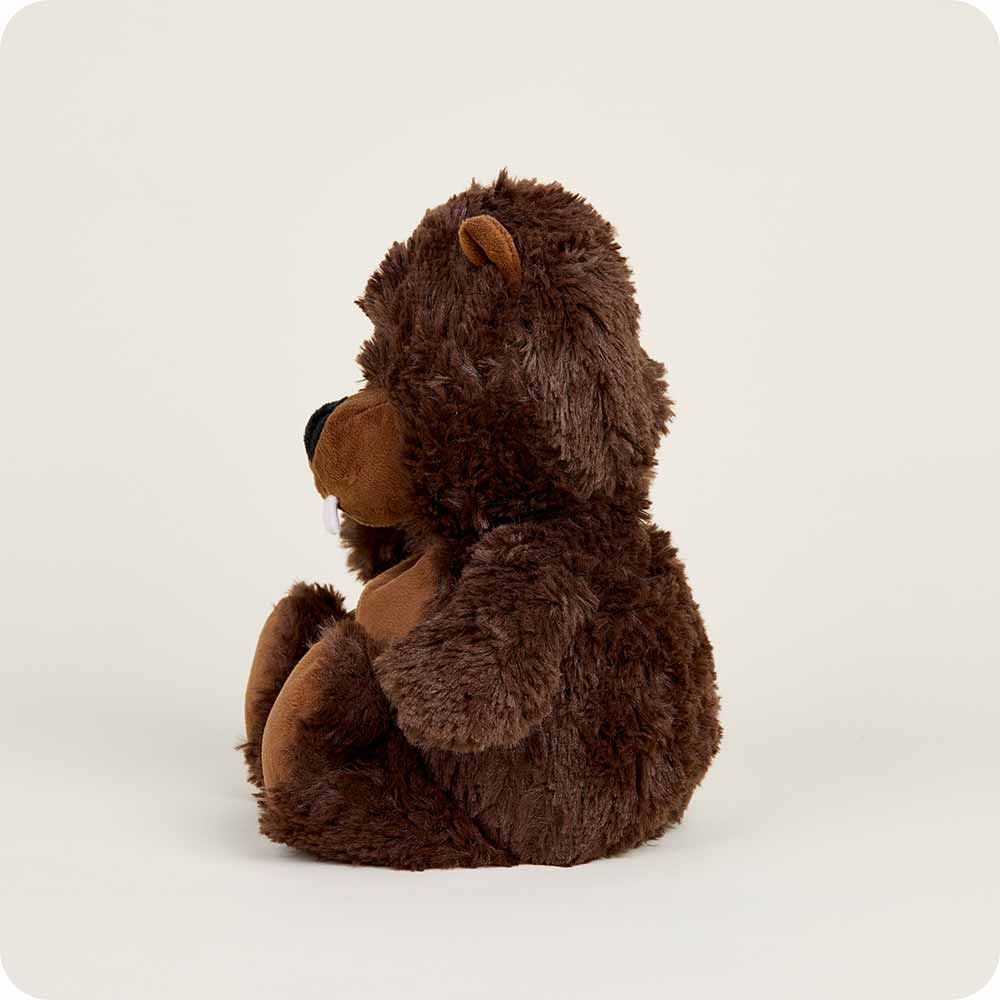 Beaver Warmies - Cozy Plush Stuffed Animal with Microwavable Heat Pack | Perfect for Kids, Adults & Stress Relief | Great for Cold Weather, Bedtime & Relaxation