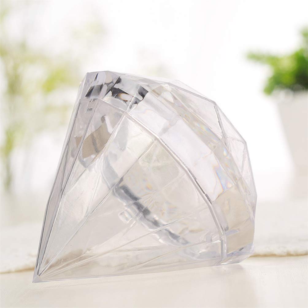 12-Piece Diamond Candy Box Set - Elegant Sugar Container & Sweet Holder for Weddings, Parties, Home Decor | Perfect for Candy Buffets, Gift Favors & Dessert Displays