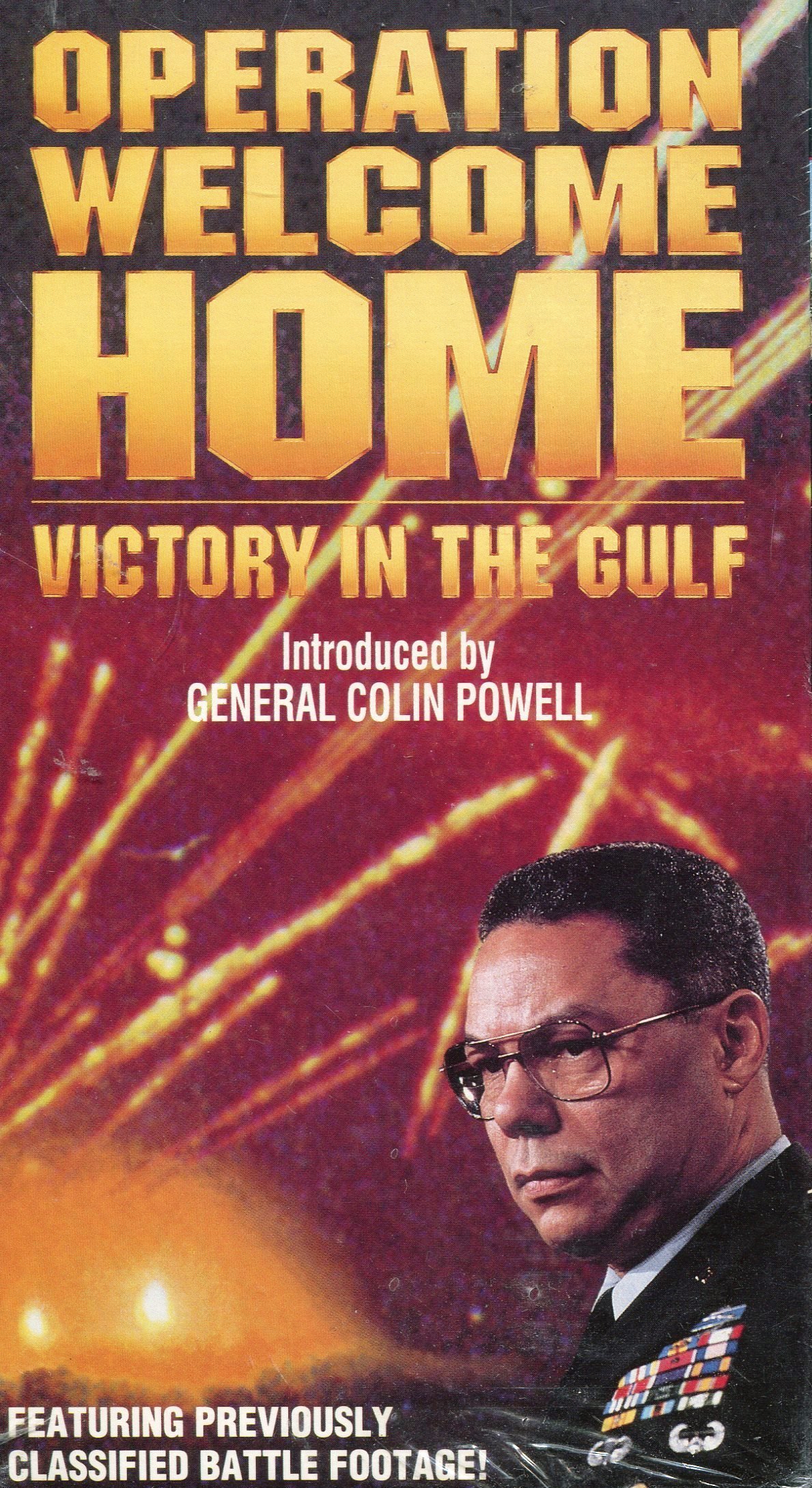 Operation Welcome Home - Victory in the Gulf War Military Documentary [VHS] - Perfect for History Buffs & Veterans