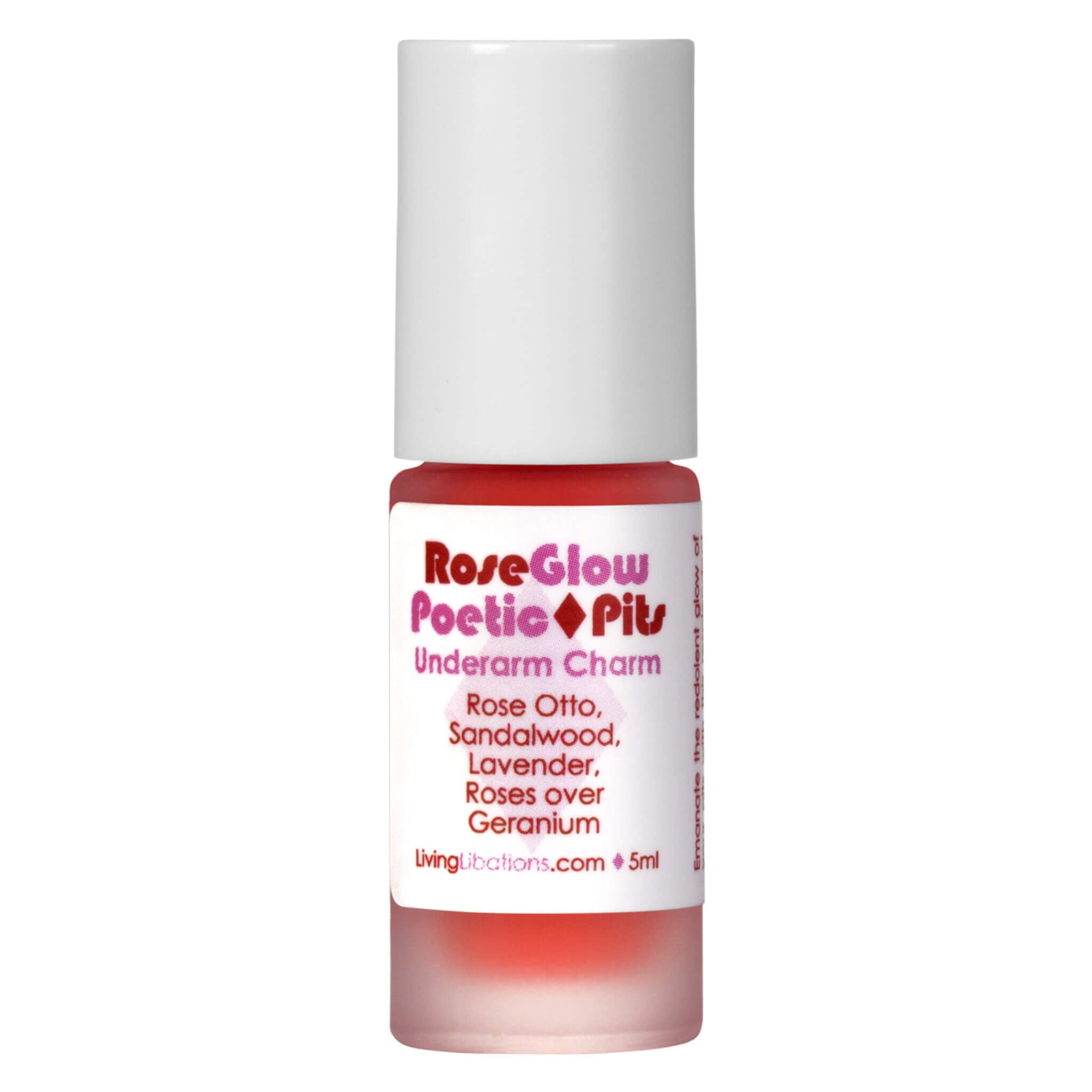 Poetic Pits Rose Glow Natural Deodorant - Organic & Vegan Underarm Care for Women & Men - Fresh Floral Scent for All-Day Protection | Perfect for Gym, Work & Daily Use