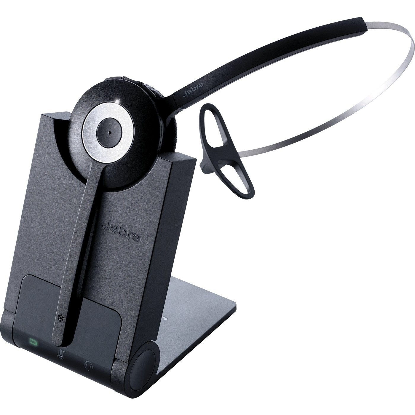 Jabra PRO 920 Mono Wireless Headset for Office & Call Center - Noise Cancelling Bluetooth Headphone with Comfortable Ear Cushion for Long Work Hours, Business Calls & Remote Work