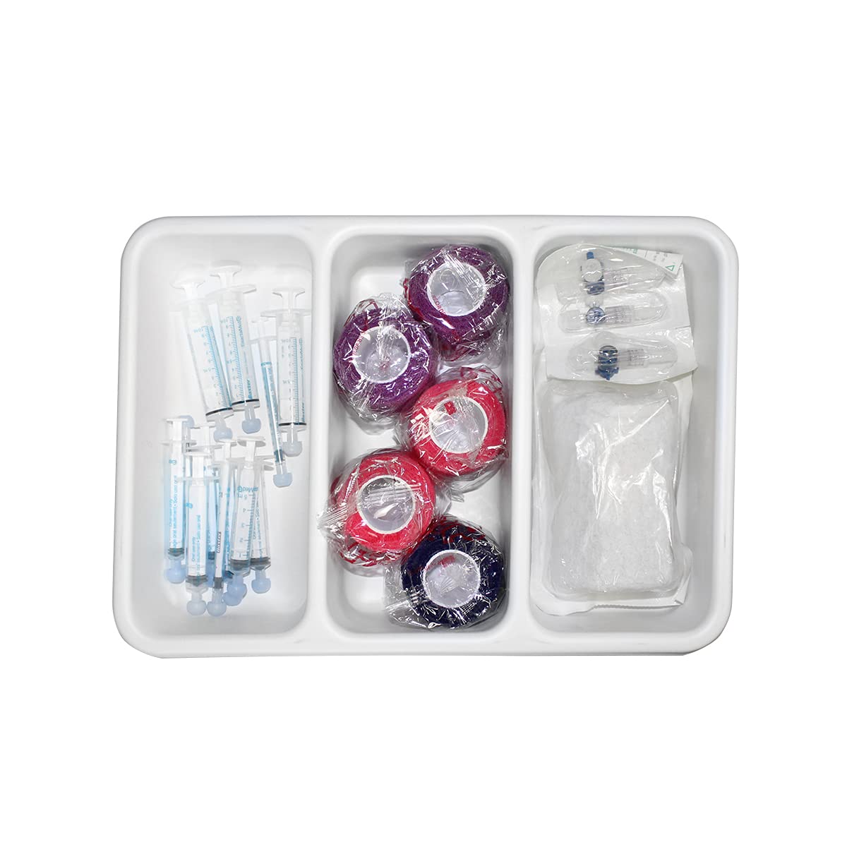 TrippNT 3-Pocket Drawer Organizer - Premium Storage Solution for Kitchen Utensils, Office Supplies & Makeup Accessories - Perfect for Home, Office & Vanity Organization