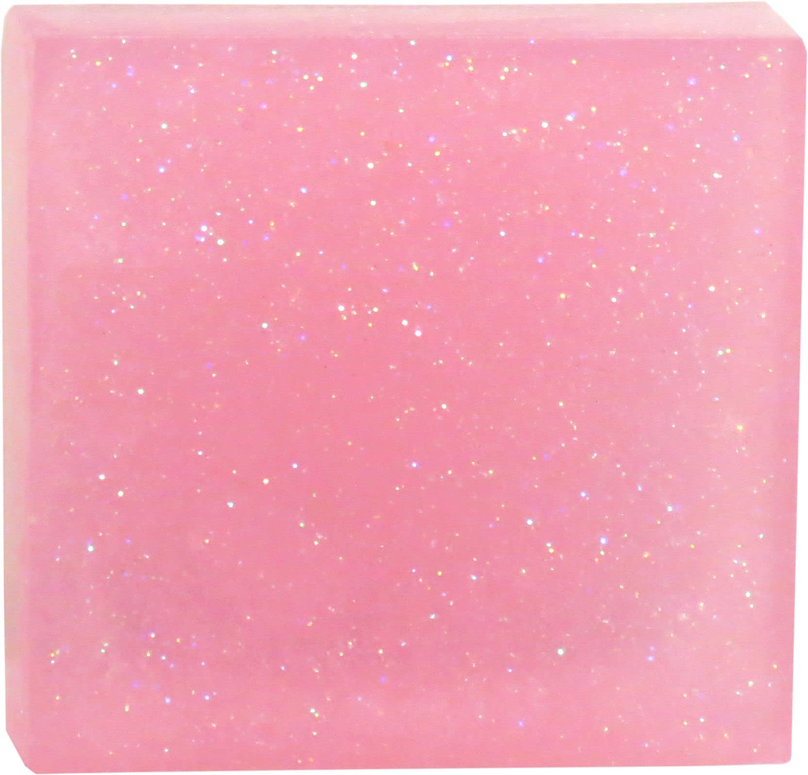 Eclectic Lady Pink Champagne Glycerin Soap Bar - 4 oz Moisturizing Handmade Soap for Dry Skin, Luxurious Bath & Gift Idea