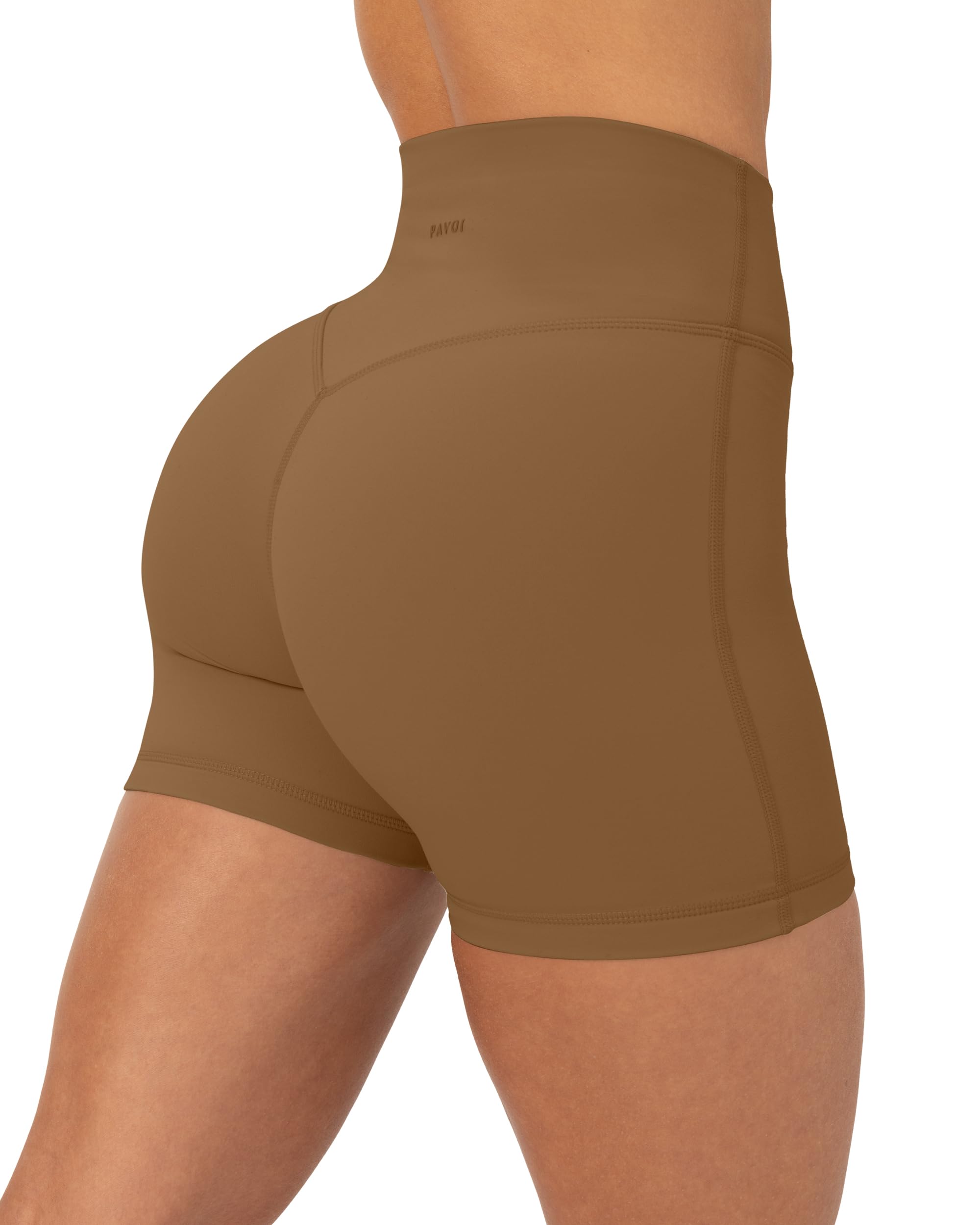 Buttery Soft High Waisted Yoga Shorts for Women - 4
