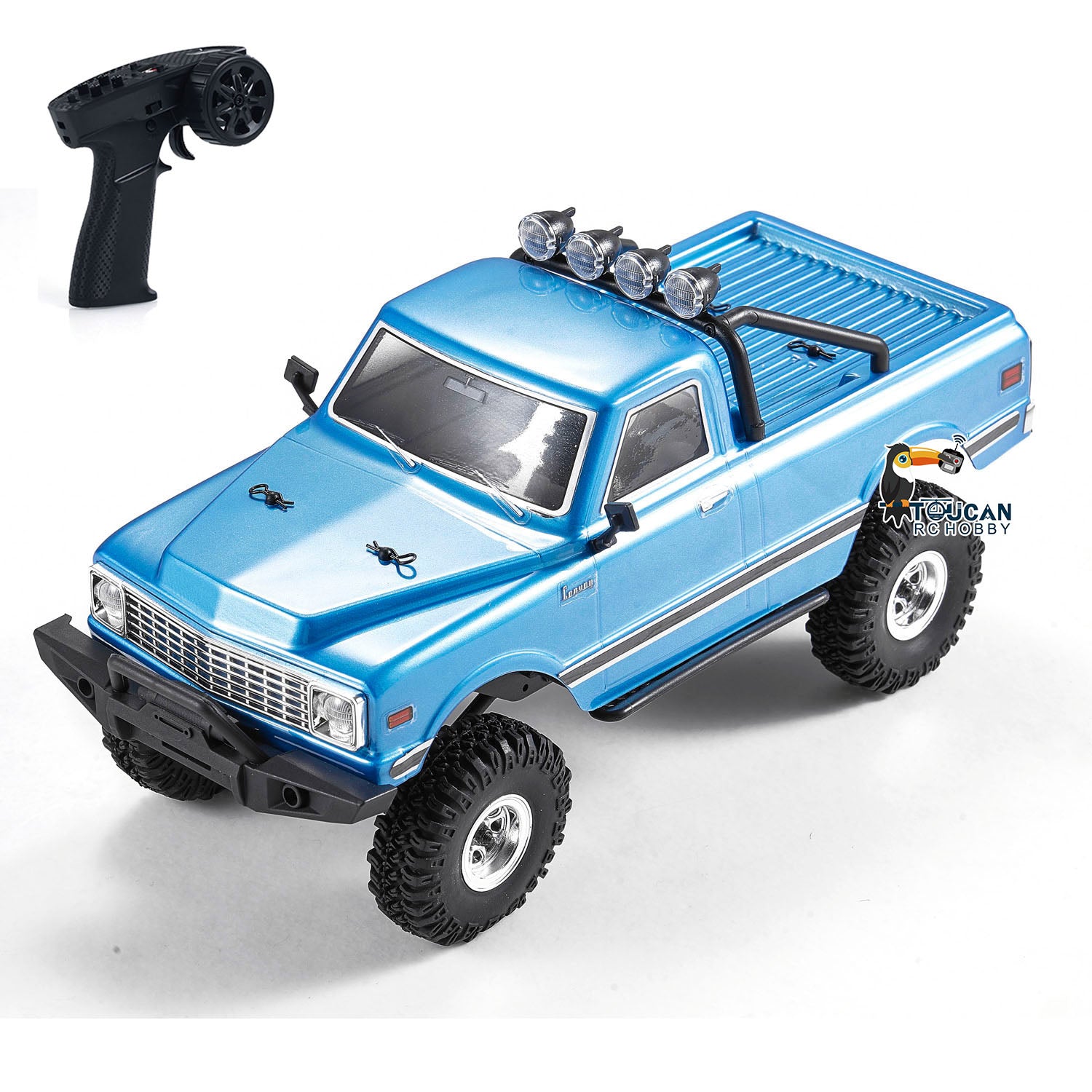 1:18 Scale 4x4 RC Crawler Car - Hobby Plus CR18 Off-Road Remote Control Vehicle (RTR or DIY Kit) for Adults & Kids - Rock Crawling, Trail Adventures & Backyard Fun
