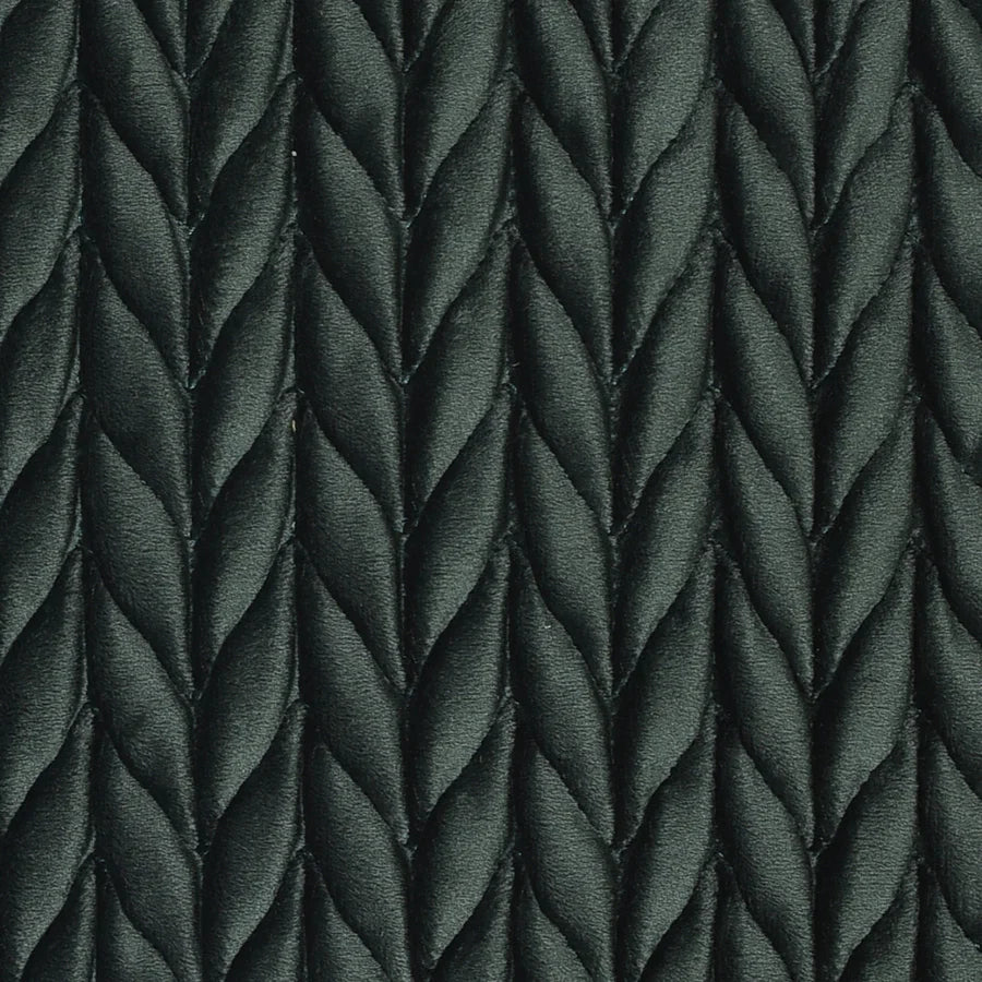 Laurence Llewelyn Bowen Amory Cushion - Premium Bottle Green Velvet Throw Pillow for Sofa, Bed & Home Decor - Elegant Living Room & Bedroom Accent Cushion