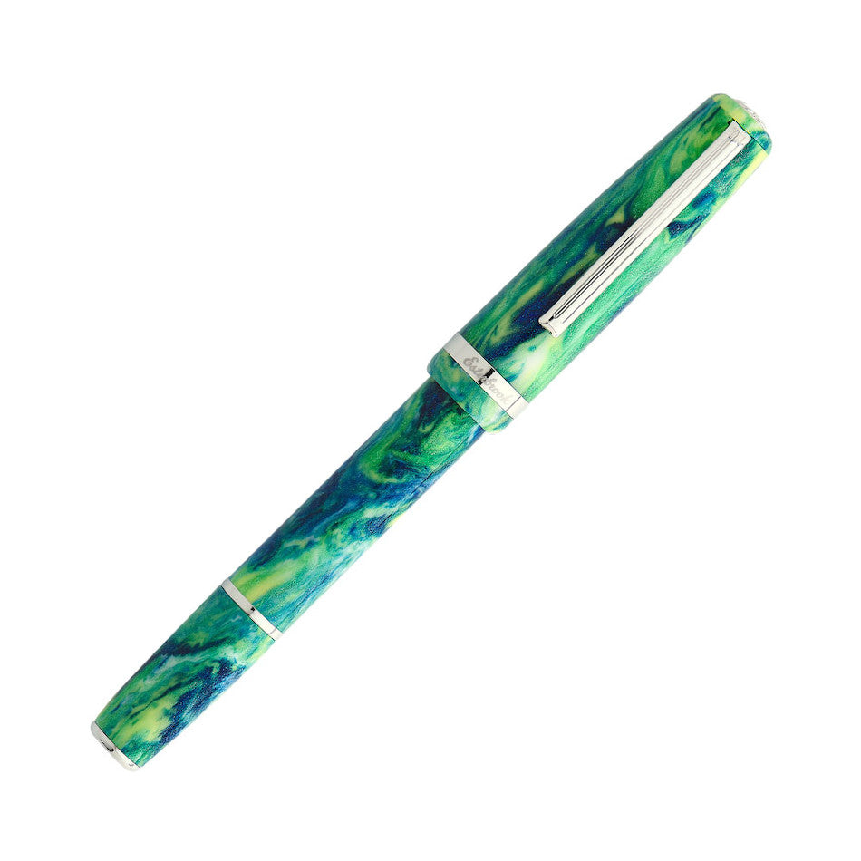 Esterbrook JR Pocket Limited Edition Fountain Pen Beleza with Palladium Trim - Premium Writing Instrument for Collectors, Calligraphy & Everyday Use