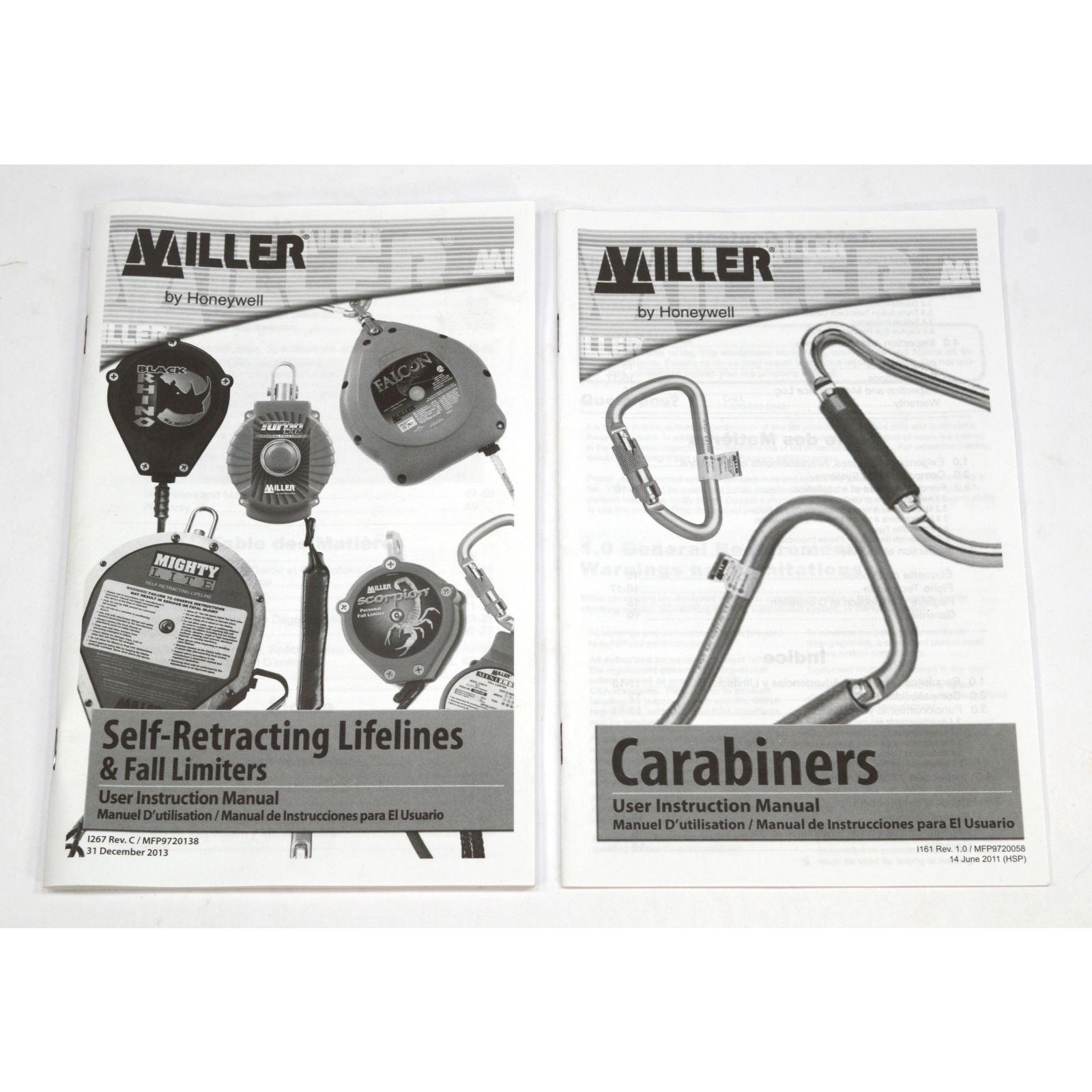 Honeywell Miller Turbo Lite Fall Limiter No. MFL 1 Z7/9FT - Complete Safety Harness Kit for Construction & Roofing Work | OSHA Compliant Fall Protection Gear