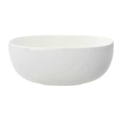 Villeroy & Boch Urban Nature 71 Oz Large Serving Bowl - Premium Porcelain White - Perfect for Salads, Pasta, Soup & Family Dining