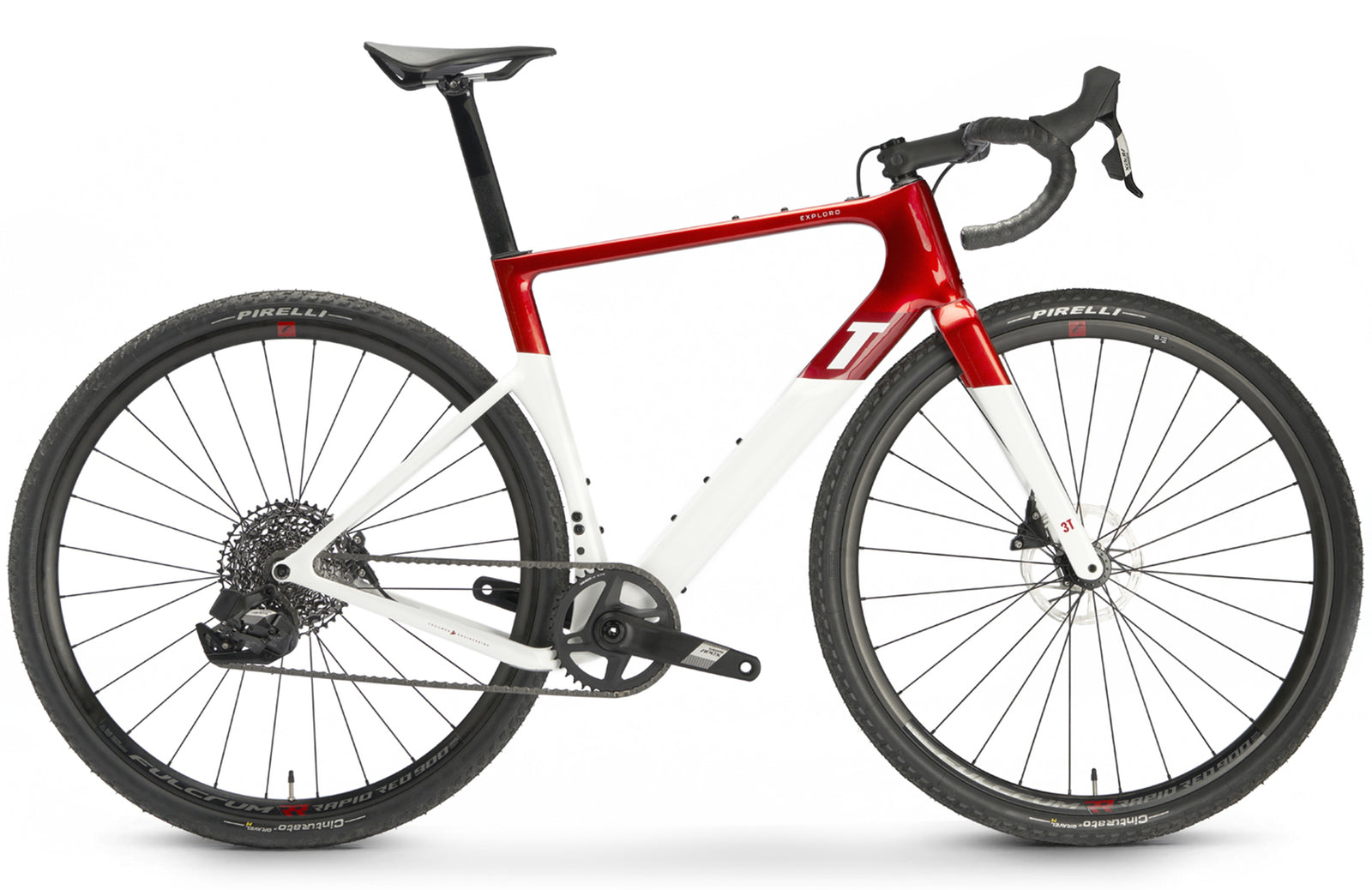 3T Racemax Apex XPLR AXS 1x12 700c Gravel Bike - Lightweight Carbon Frame for Adventure & Endurance Riding | Perfect for Off-Road Trails & Long-Distance Cycling