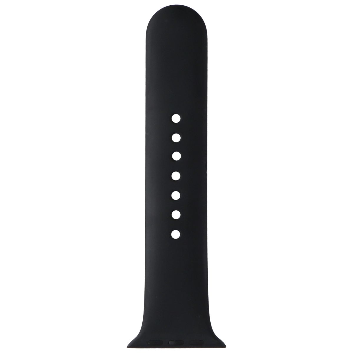 Apple Watch 42mm Sport Band - Compatible with 42/44/45mm Models - Black (S/M) - Perfect for Workouts, Running & Daily Wear