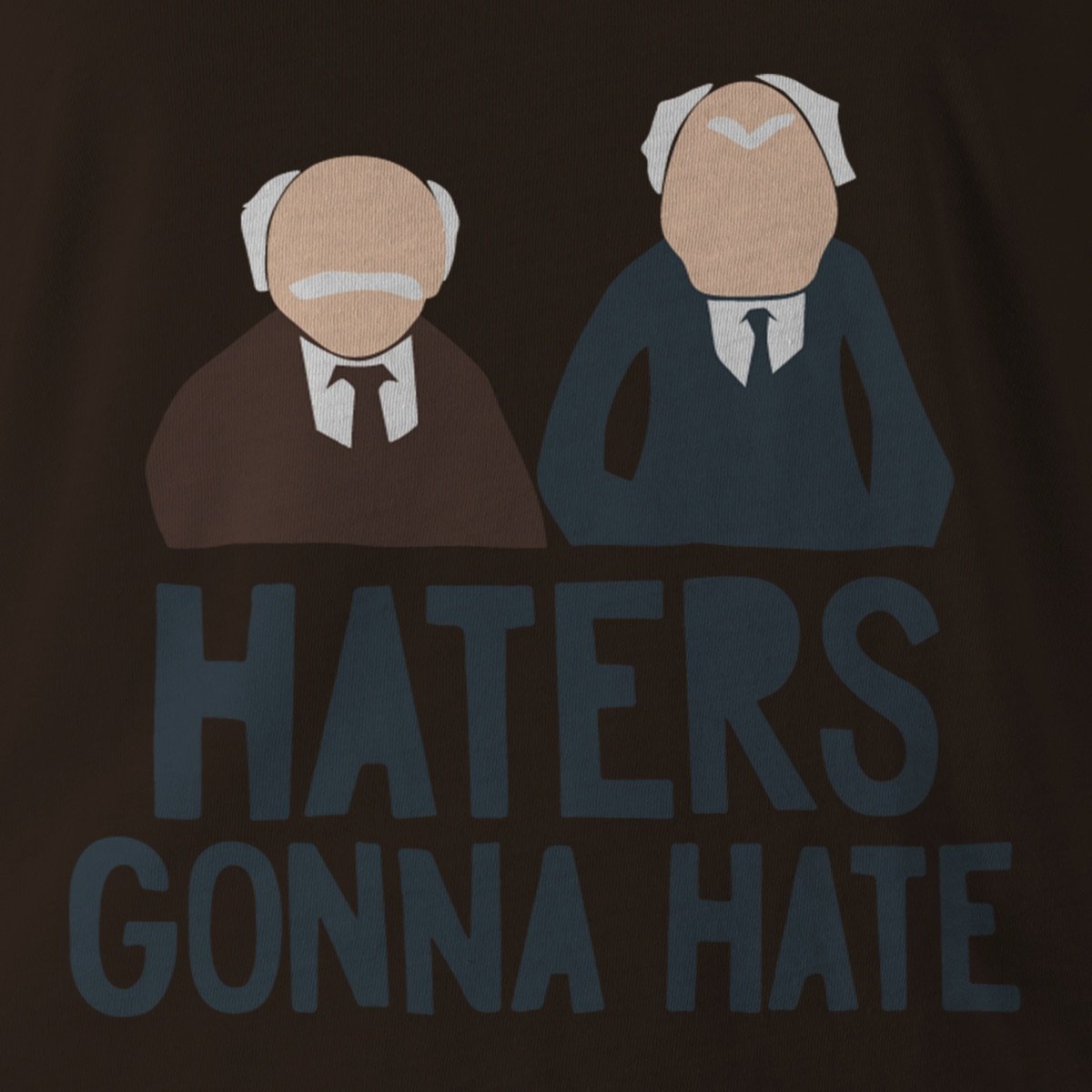 Blue Bubble Tees BBT Women's Muppets Haters Gonna Hate Tee 2XL - Casual Wear