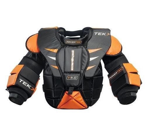 Barikad V5.0 Ice Hockey Goalie Chest & Arm Pads - Junior Large Size - Protective Gear for Youth Hockey Practice & Games