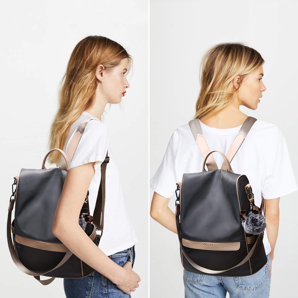 Anti-Theft Women's Backpack Purse - Lightweight Shoulder Bag Satchel Handbag for Travel, Work, School & Shopping - Stylish & Secure Everyday Carry