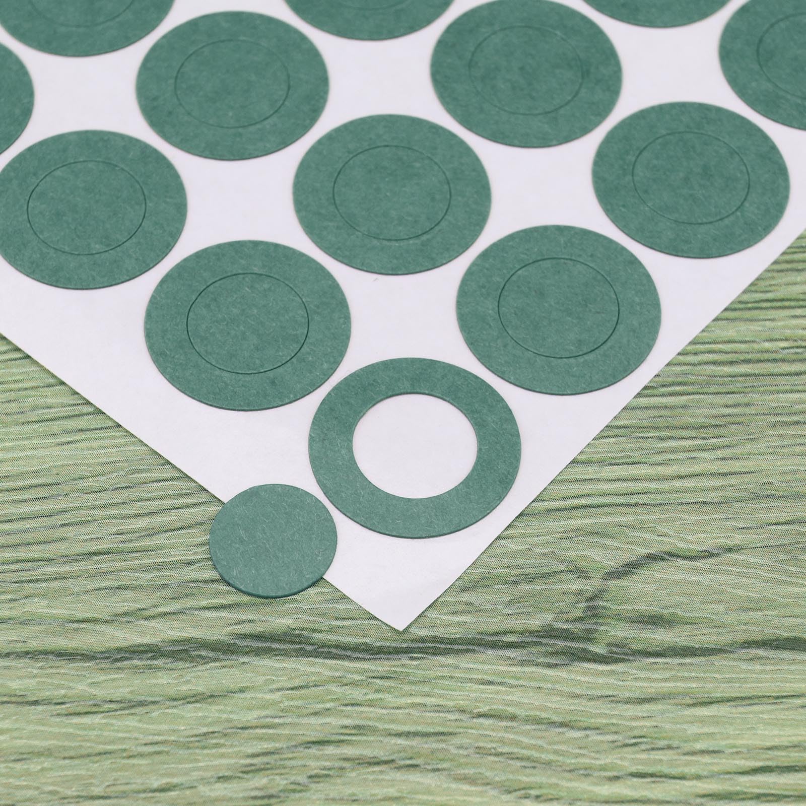 200pcs 21700 Battery Insulation Gaskets - Green Lithium Battery Insulating Paper Sheets for Battery Packs, Electronic Components & LED Lighting - High-Temp Resistant, Durable Protection for DIY Projects and Industrial Applications