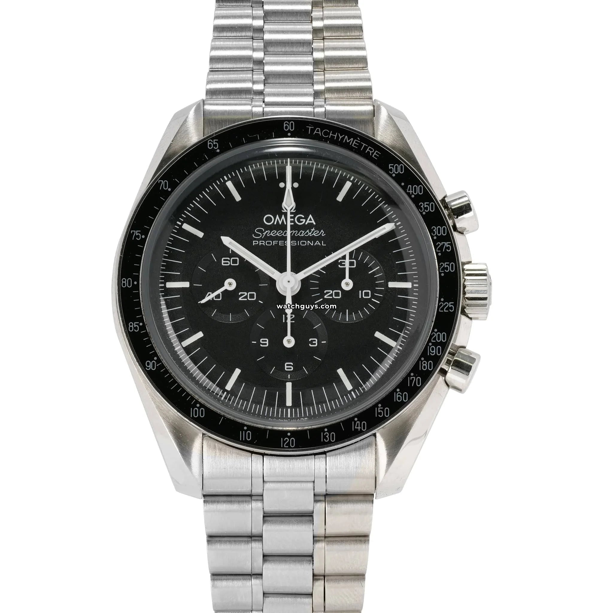 Omega Speedmaster Professional Moonwatch Black Dial Men's Watch 310.30.42.50.01.001 - Luxury Chronograph for Space Enthusiasts & Formal Occasions