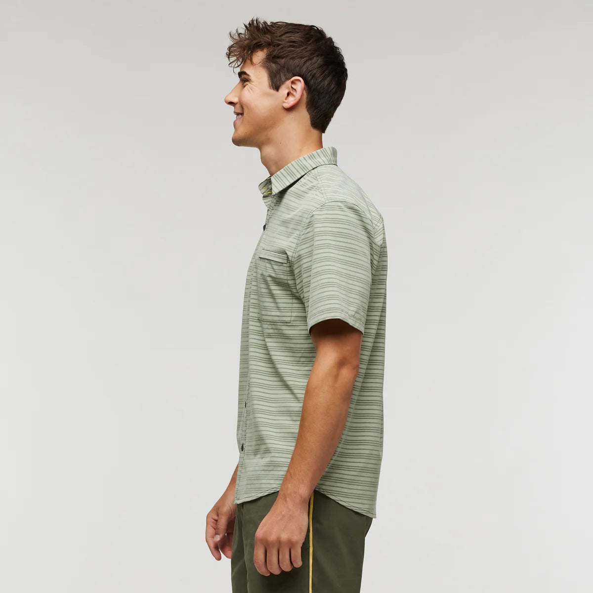 Cotopaxi Cambio Button Up Shirt for Men - Stylish Printed Casual Shirt for Outdoor Adventures & Everyday Wear