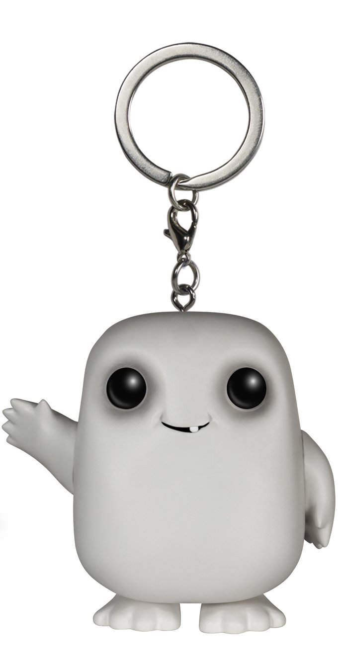 Funko Pop! Doctor Who Adipose Vinyl Figure Keychain - Cute Collectible Toy for Fans, Gifts & Backpack Accessories