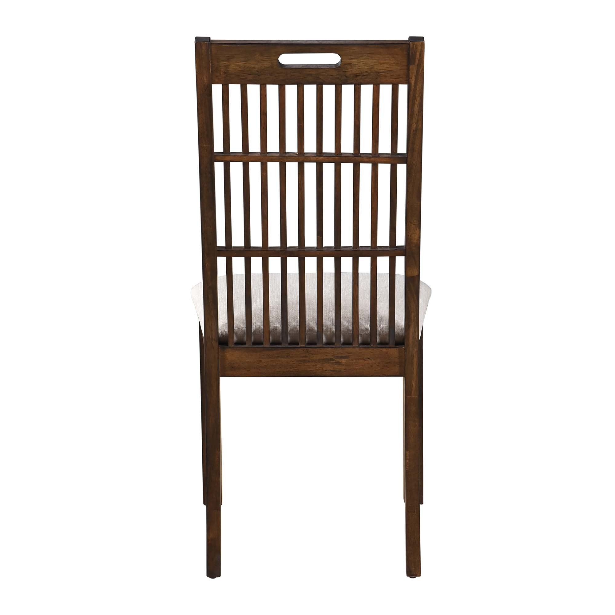 2-Piece Set Dining Side Chairs - Rustic Modern Farmhouse Design with Retro Style, Easy Assembly for Kitchen, Dining Room & Breakfast Nook