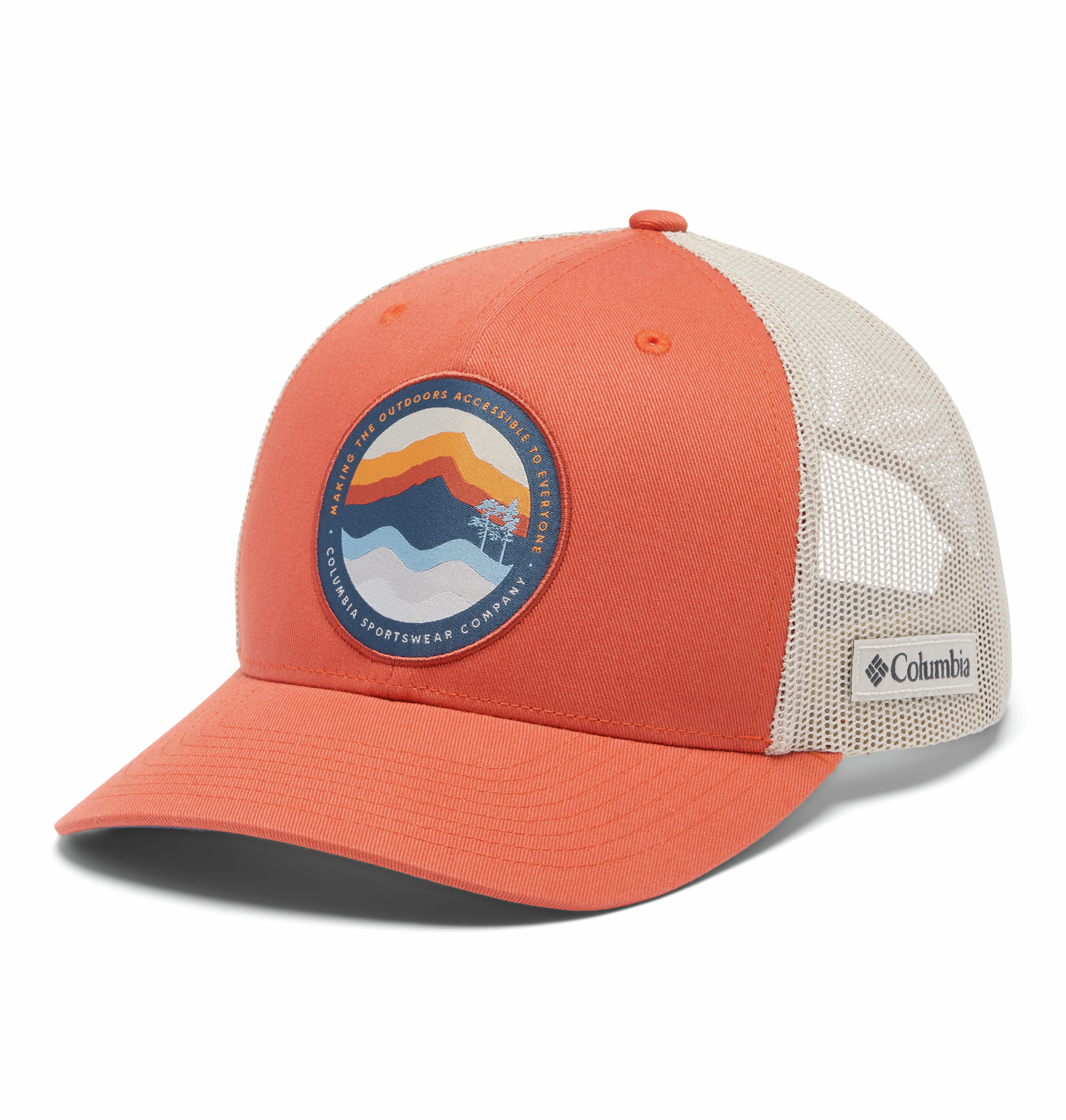 Columbia™ Unisex Mesh Snapback Hat - Lightweight & Breathable for Outdoor Sports, Hiking & Casual Wear