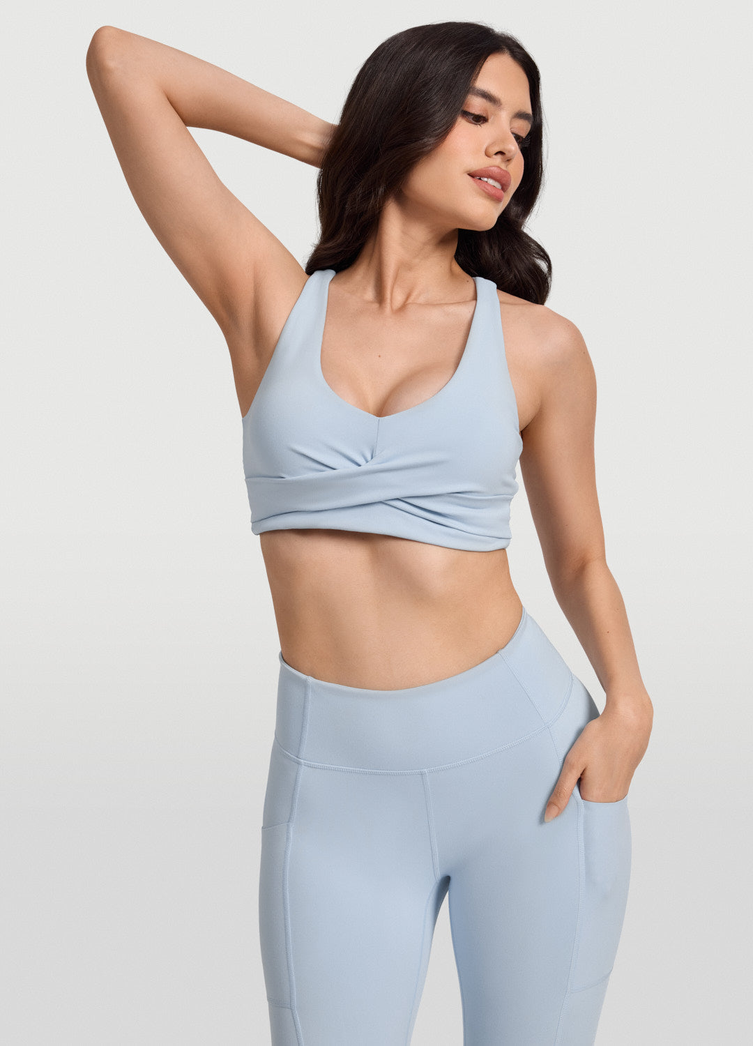 Double Strap Sculpt Top for Women - Sexy Workout & Yoga Crop Top - Perfect for Gym, Running & Casual Wear