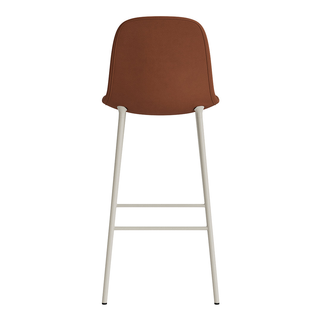 Modern Form Bar Chair - Fully Upholstered Counter Stool with Comfortable Seat - Perfect for Kitchen Islands, Breakfast Bars & Home Bars