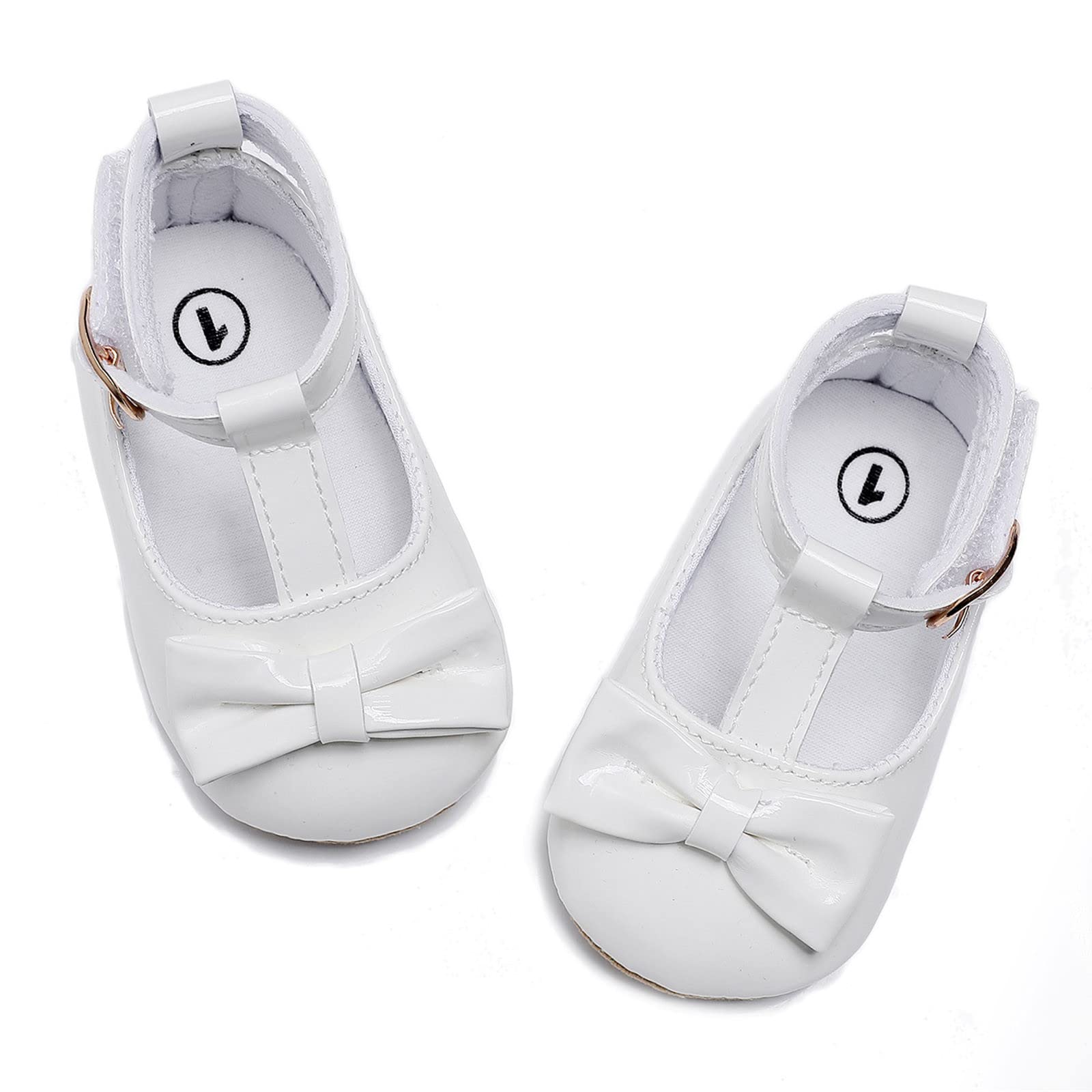 **EnJoCho Girls' Outdoor Walking Shoes - Breathable Toddler Sandals with Bowknot Design for First Walkers, Princess Style - Perfect for Park, Beach & Playtime**