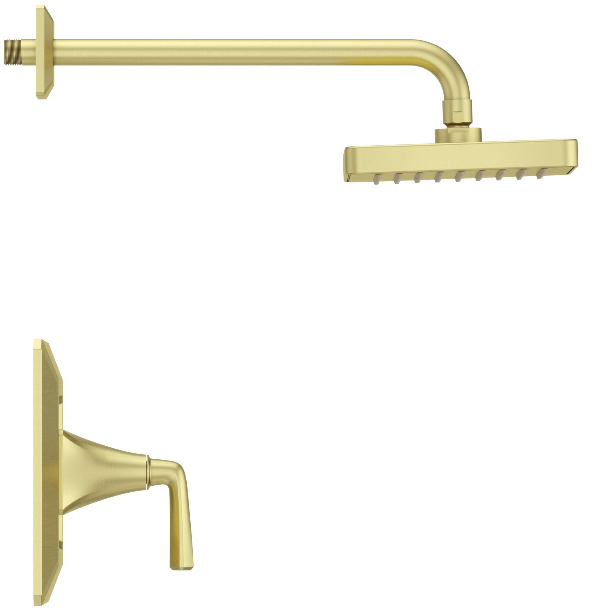 Pfister LG89-7FED Polished Nickel Single Handle Bathroom Faucet - Modern Waterfall Spout for Sink, Vanity & Powder Room (Easy Installation, Durable Finish)