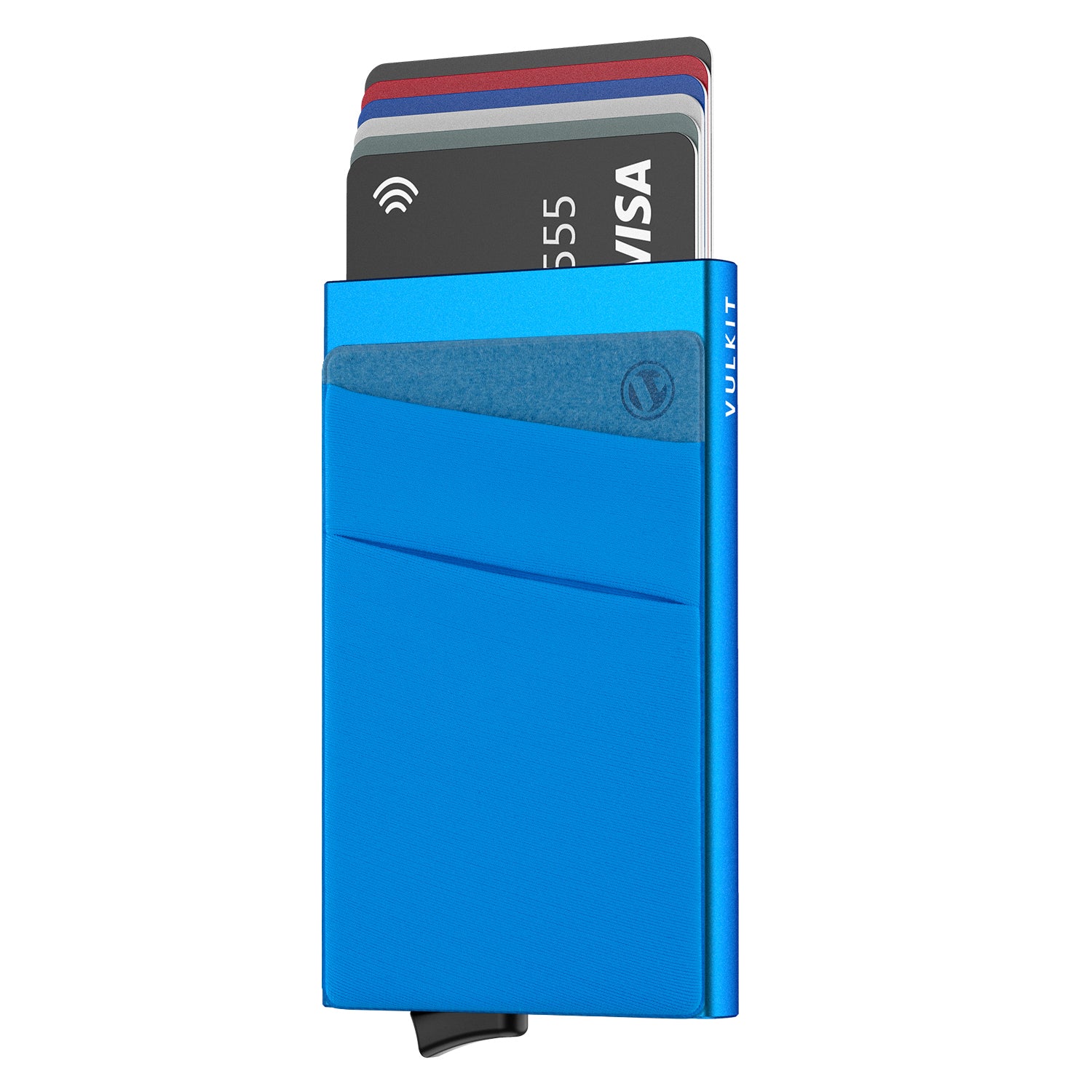 VC104 Elastic Cloth Cash & Coin Card Holder - Slim Wallet with Slot for Bills - Perfect for Travel, Business, and Everyday Use