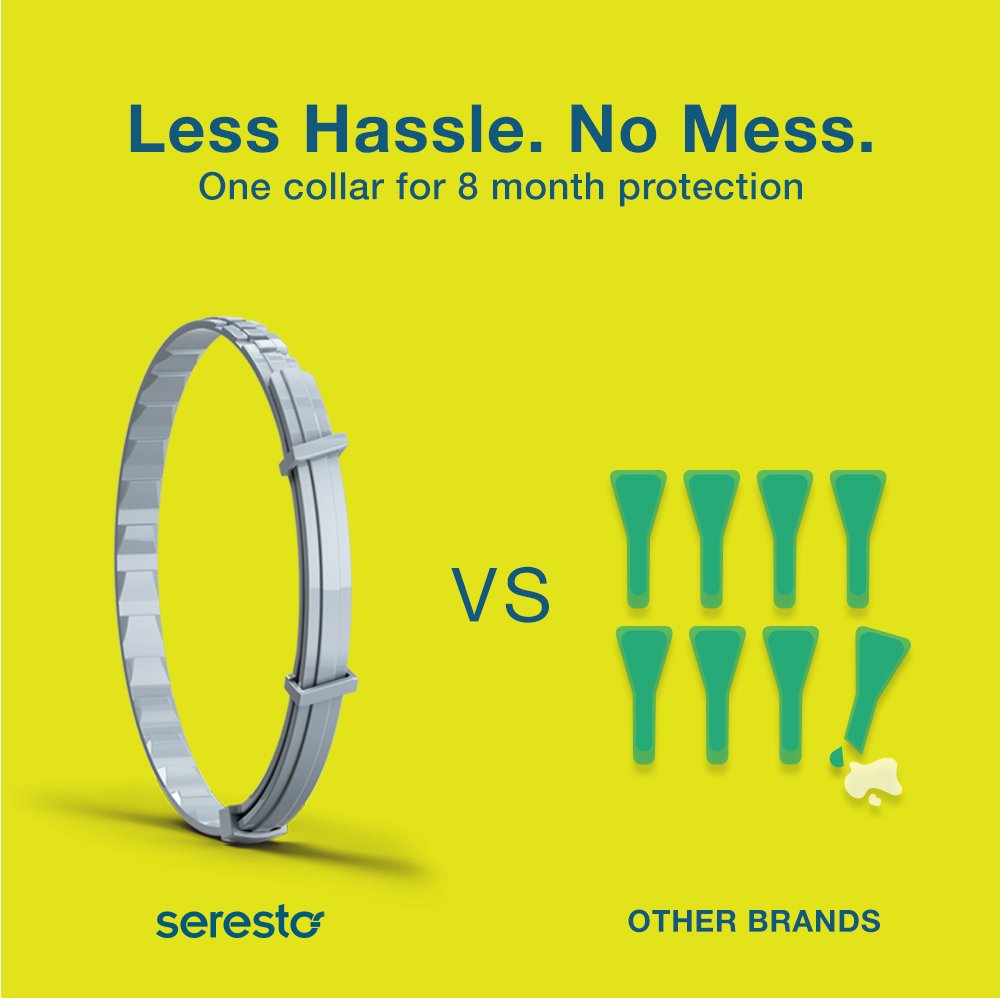 **Seresto 8-Month Flea & Tick Collar for Large Dogs (18+ lbs) & FitBark GPS Dog Tracker Bundle – Free 1-Year GPS Subscription ($255.33 Value) – Ideal for Outdoor Adventures & Pet Safety**