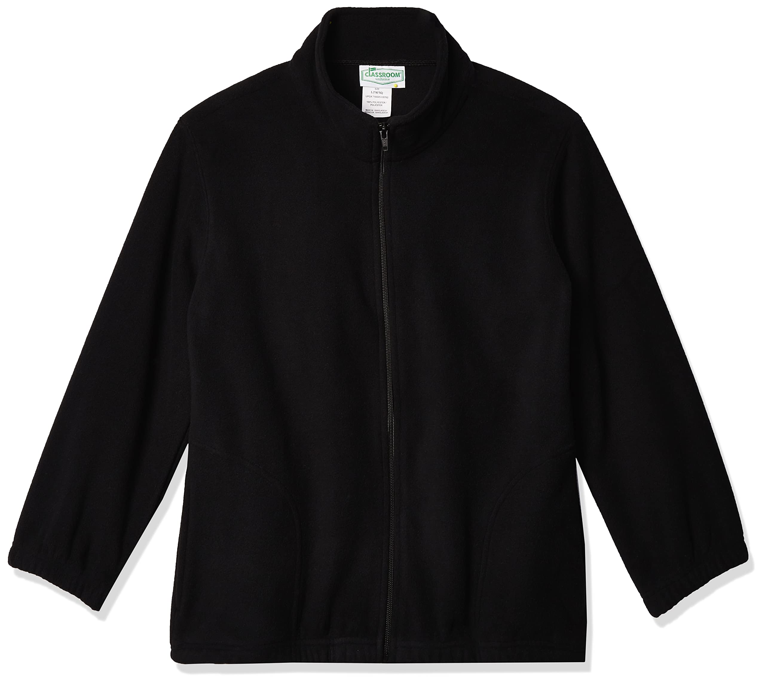Youth Unisex Polar Fleece Jacket - Warm School Uniform for Boys & Girls - Perfect for Classroom, Winter Outdoors & Casual Wear