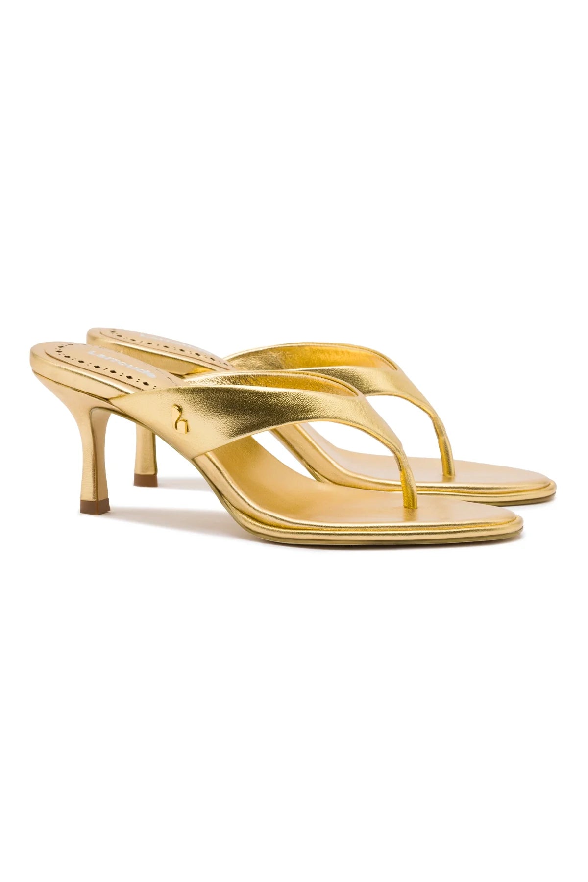 Gaia Women's Metallic Leather Sandals in Gold - Comfortable & Stylish for Summer, Beach, and Casual Outings