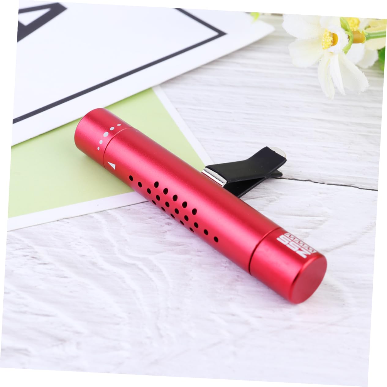 ERINGOGO Car Perfume Essential Oil Diffuser - Aromatherapy Air Vent Clip, Cylindrical Perfume Stick for Fresh Car Interior, Long-Lasting Fragrance for Driving Comfort