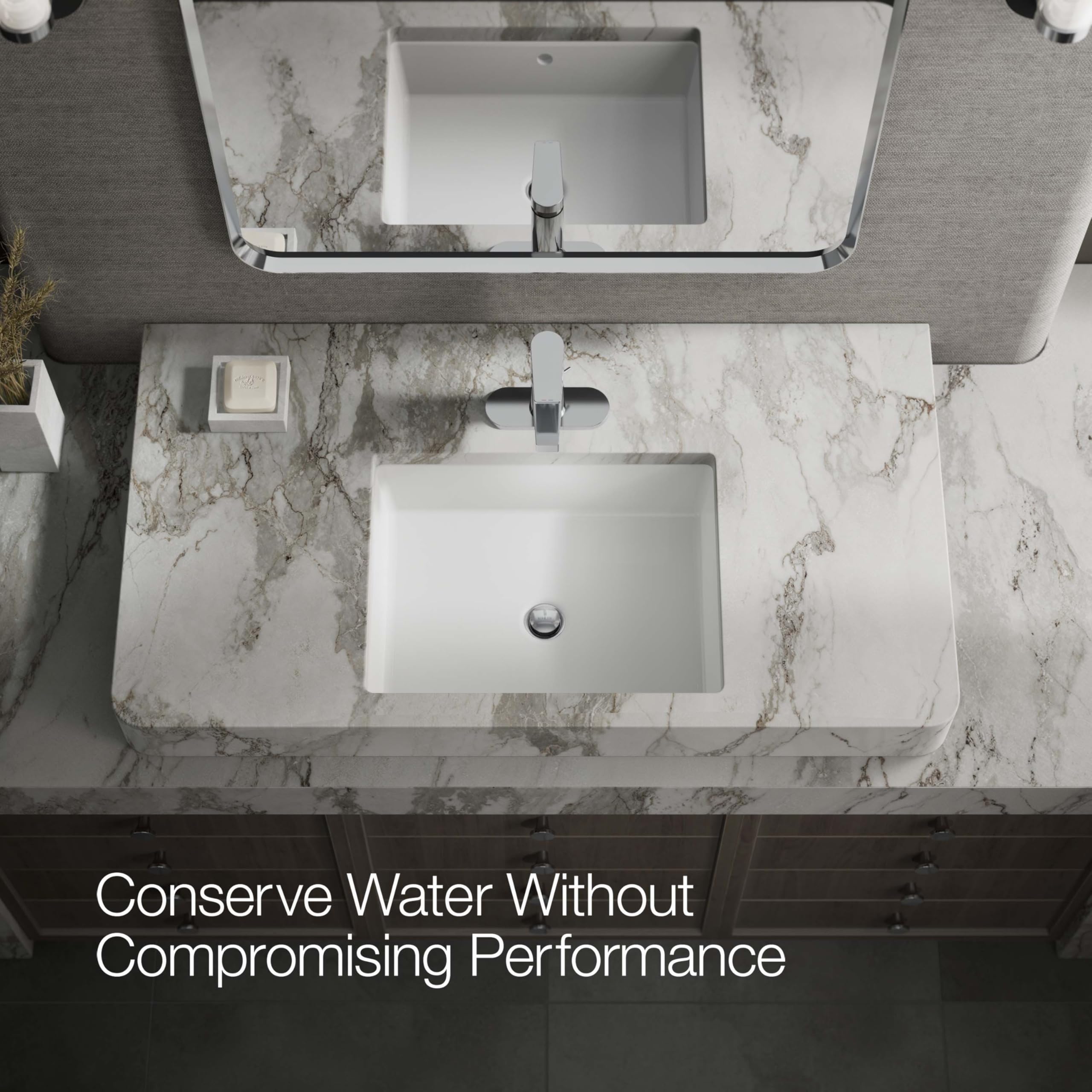 KOHLER Taut Single-Handle Bathroom Faucet with Pop-Up Drain - Chrome Finish for Modern Sinks