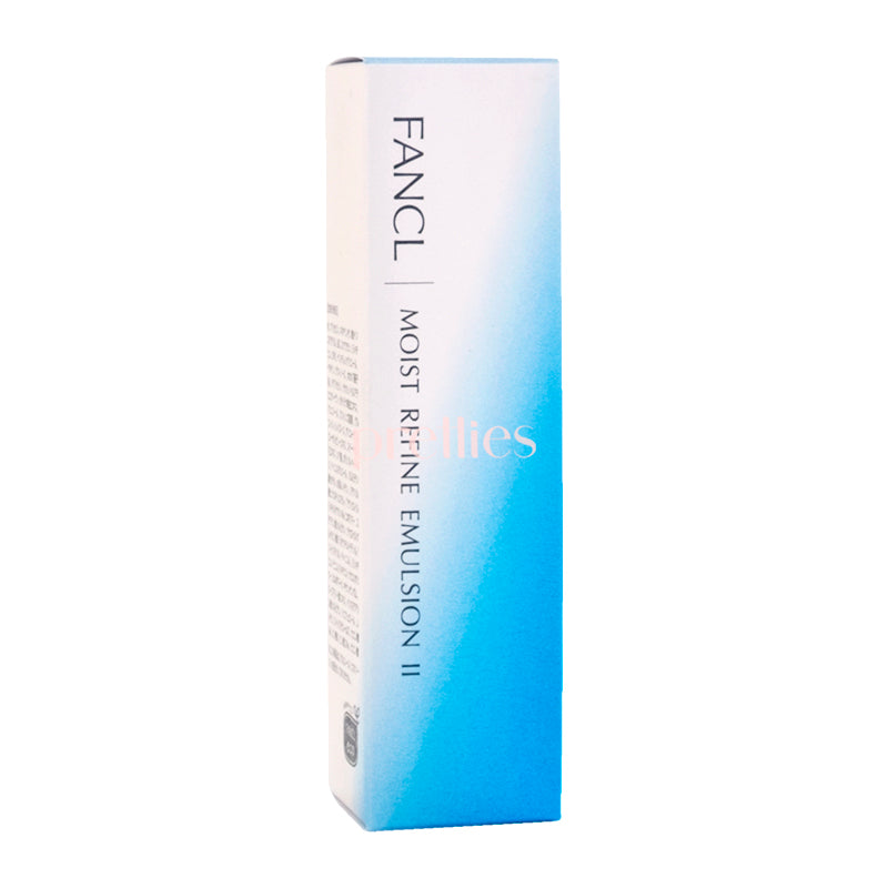 Fancl Moist Refine Emulsion II 30ml - Hydrating Moisturizer for Dry & Sensitive Skin | Japanese Skincare | Perfect for Daily Hydration & Night Care Routine