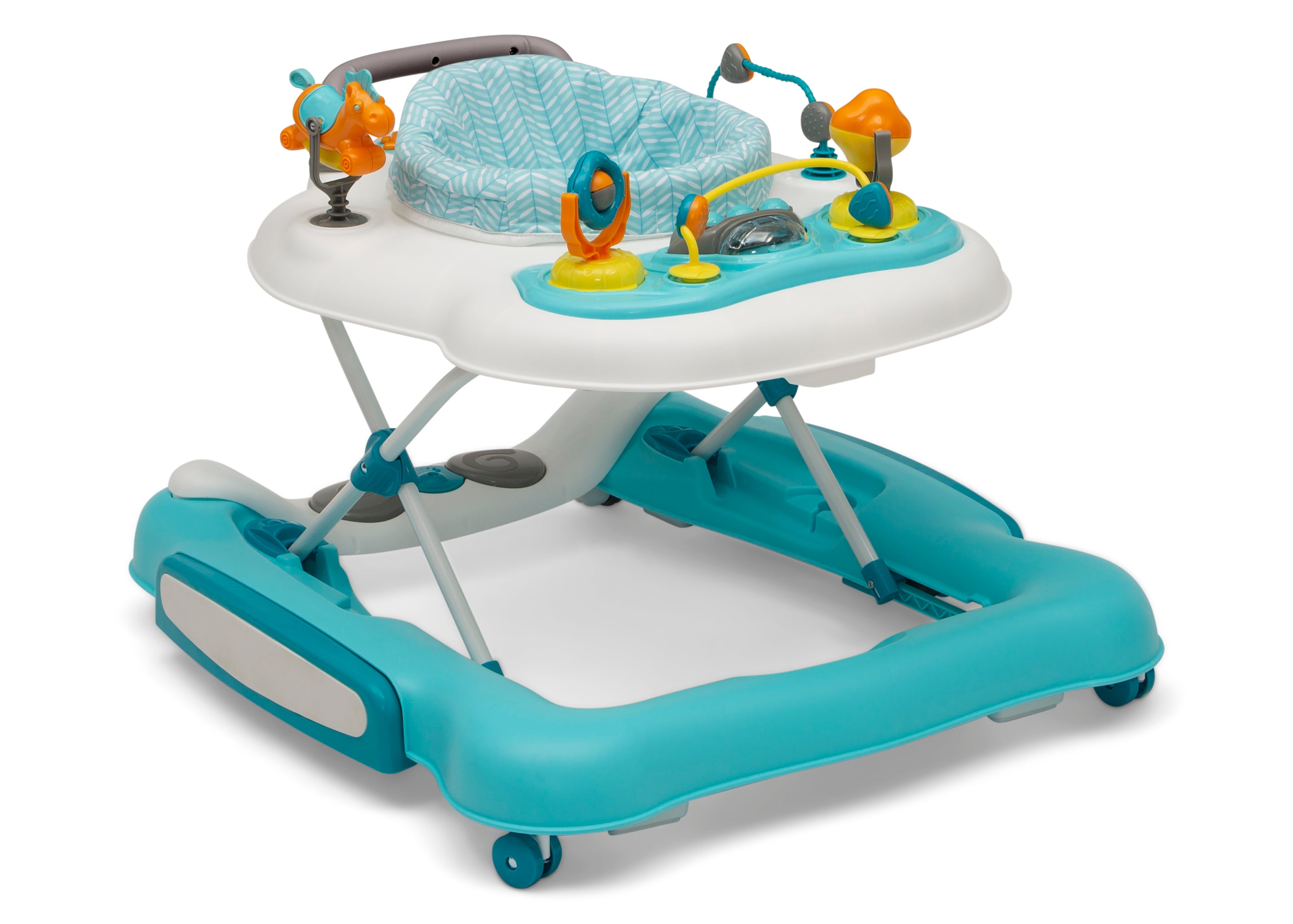 4-in-1 Musical Baby Walker with Lights & Sounds - Interactive Learning Toy for Toddlers 6-12 Months - Perfect for Early Development & Indoor Playtime