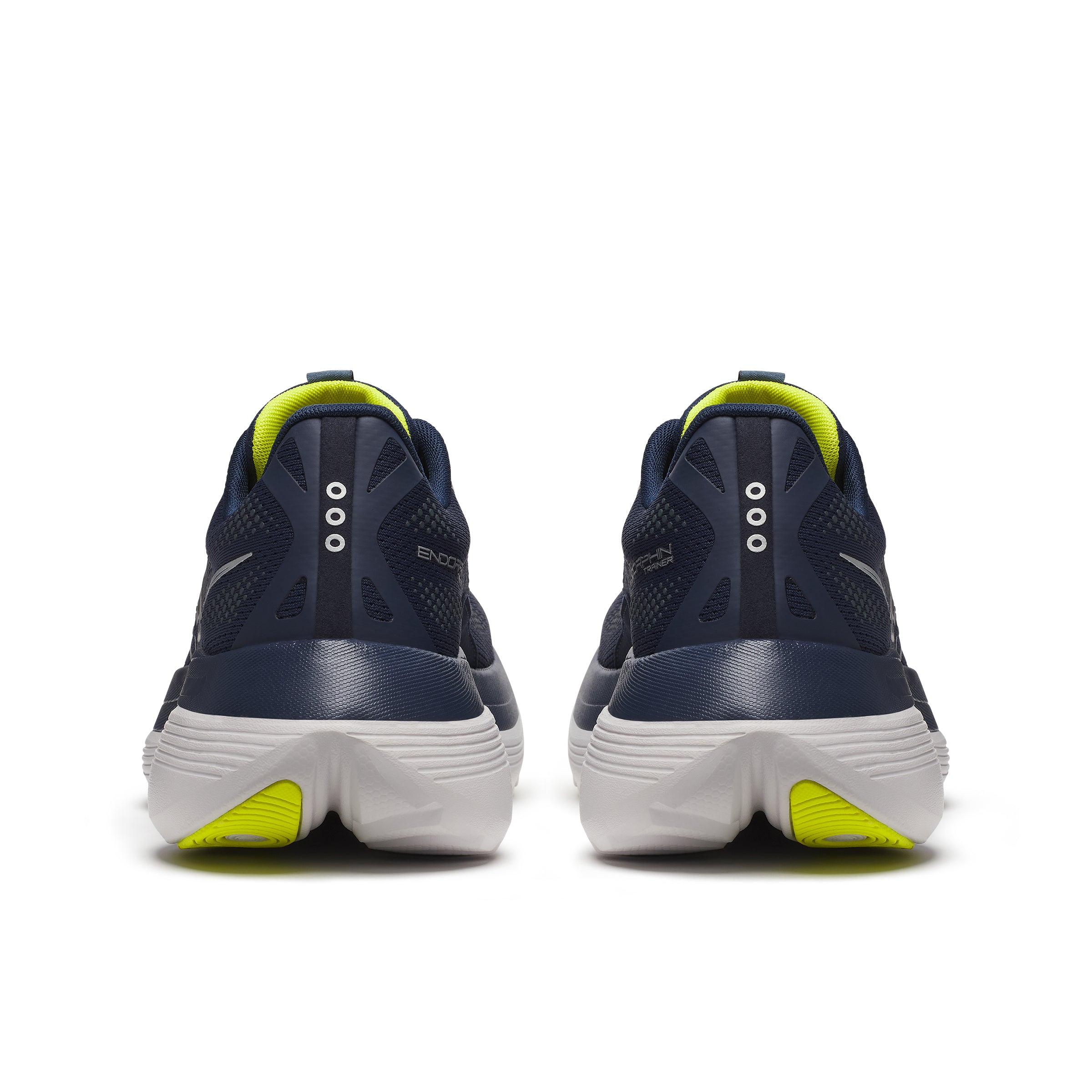 Men's Endorphin Trainer Running Shoes - Lightweight & Breathable (Navy/Primrose Color) - Perfect for Jogging, Gym Workouts & Daily Wear