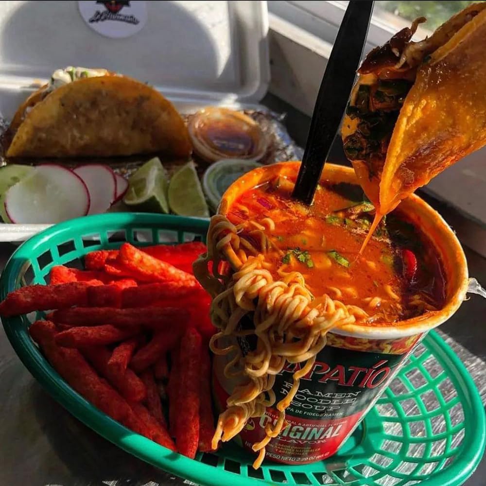 Tapatio Spicy Ramen Noodle Soup Cup - Original Flavor - 2.29 Oz (Pack of 12) | Instant Mexican Style Ramen for Quick Meals, Office Lunch & College Dorm Snacks