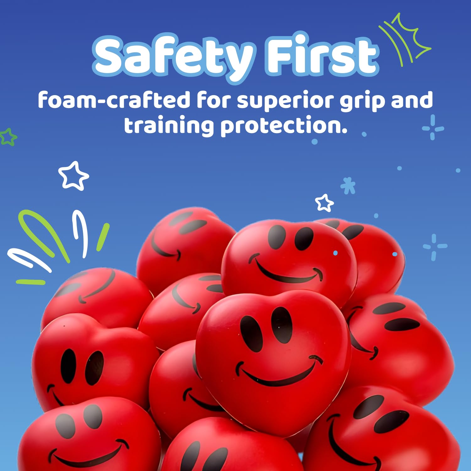 Neliblu Heart Stress Balls - 3