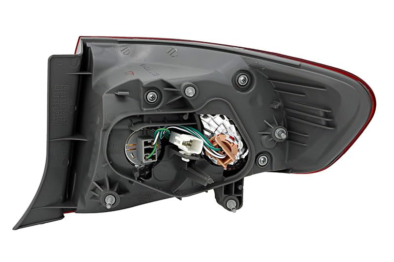 Toyota Corolla Tail Lights Lamps Set - Compatible with 2009-2010 Models - Left & Right Side Replacement - Enhance Visibility & Safety for Night Driving