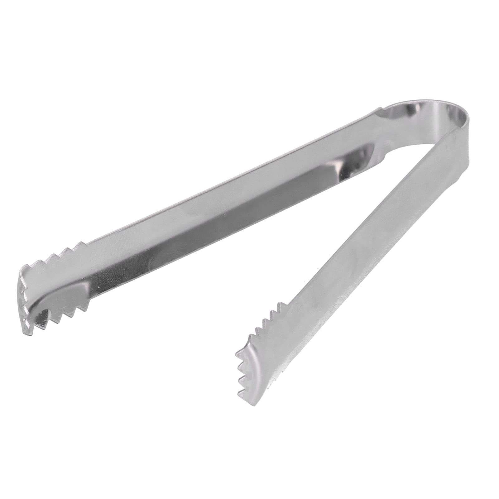 Stainless Steel Ice Tongs - Durable Kitchen Tool for Bread, BBQ, and Ice Cubes - Perfect for Home, Bar, and Restaurant Use