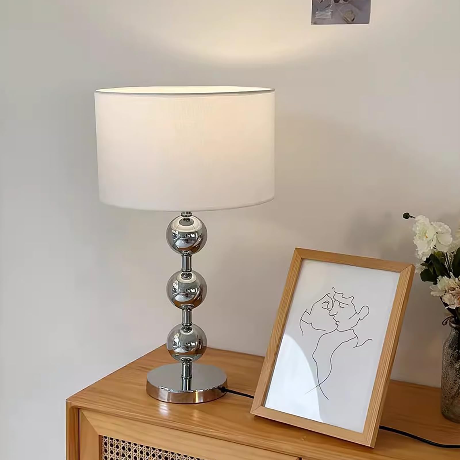 Round Fabric Drum Lamp Shade - 7.87x7.07